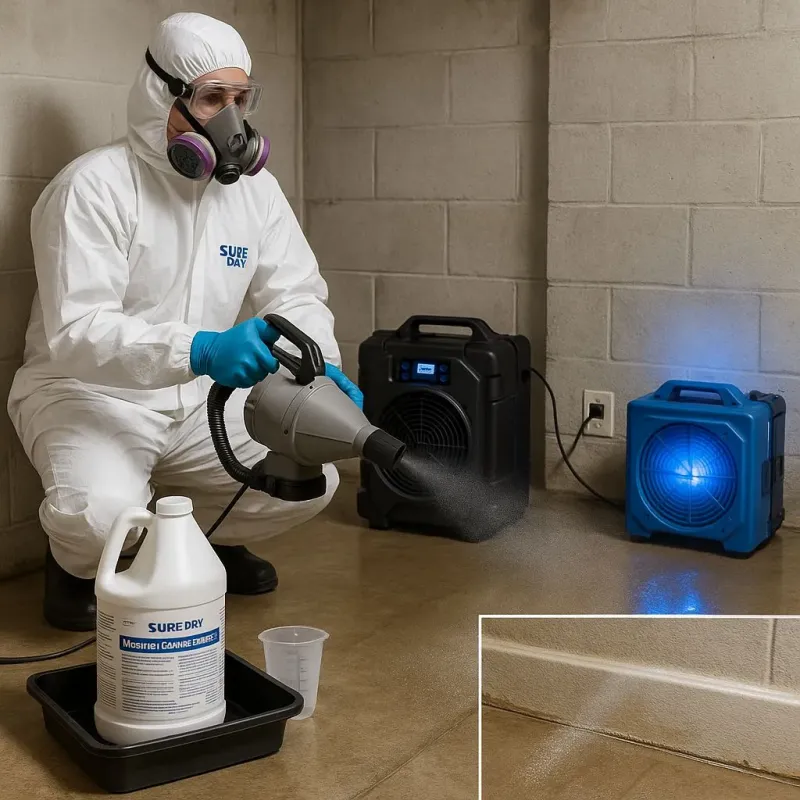 Sanitization and Odor Removal process in Le Roy, IL