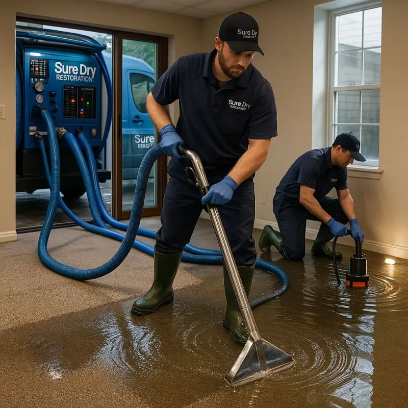Water Extraction and Removal process in Le Roy, IL
